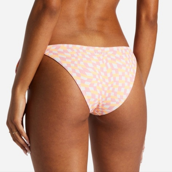 🪸BILLABONG ISLAND SONG TIE SIDE HIPSTER BIKINI BOTTOMS SIZE L/12 - Picture 2 of 5